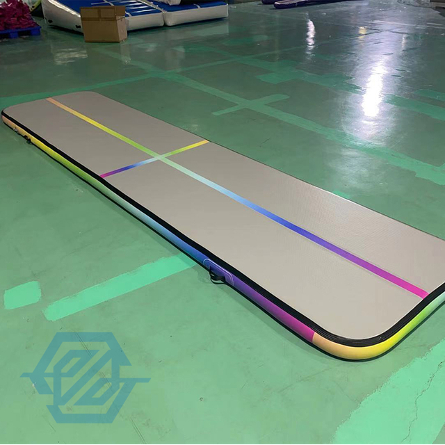 Bunte aufblasbare Air Track FloorTumbling Matte für Gym Airtrack