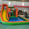 Jumping Bounce House, aufblasbare Wasserrutsche, Hüpfburg mit Pool