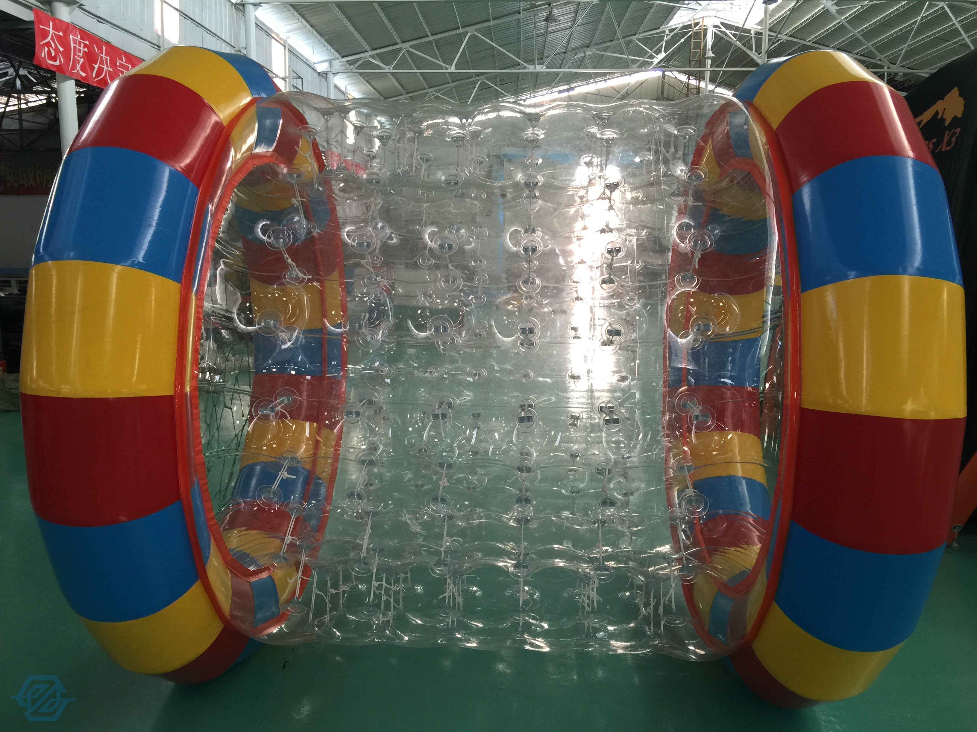 Aufblasbarer Wasserlaufrollerball Zorb Ball PVC TPU für Wasserpark