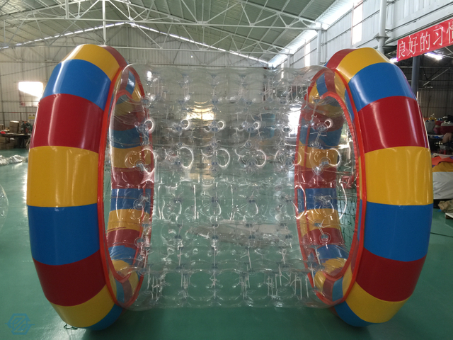 Aufblasbarer Wasserlaufrollerball Zorb Ball PVC TPU für Wasserpark